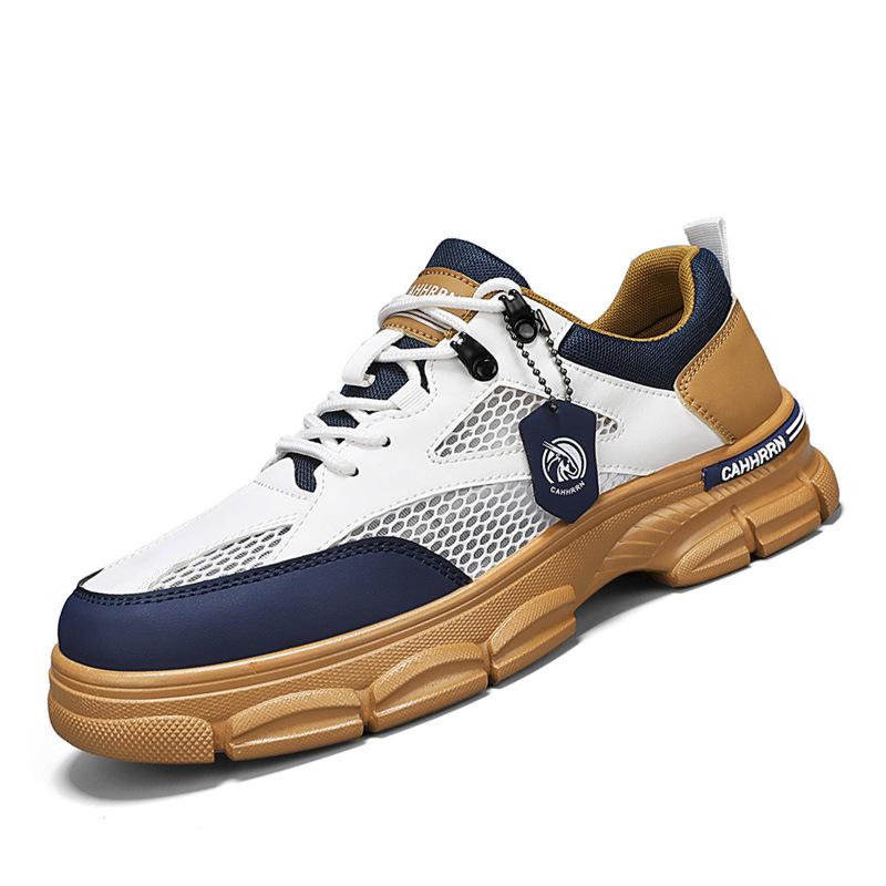 New creek shoes summer wading shoes quick-drying large mesh hollow breathable mesh casual sports shoes tooling Martin shoes