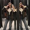 Women's Autumn/Winter Loose Fur-Trimmed Cotton-Padded Jacket