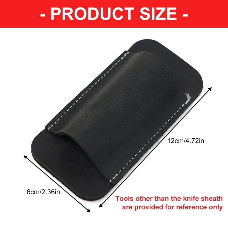 Multifunctional Outdoor Tool Belt Holsters Leather Waist Hanging Tool Cutter Cover Compact Draw Cutter Carriers Enduring