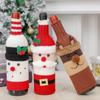 Snowman Elk Christmas Wine Bottle Cover Santa Ornament Christmas Party Decoration Home Gifts Xmas Atmosphere New Year Supplies