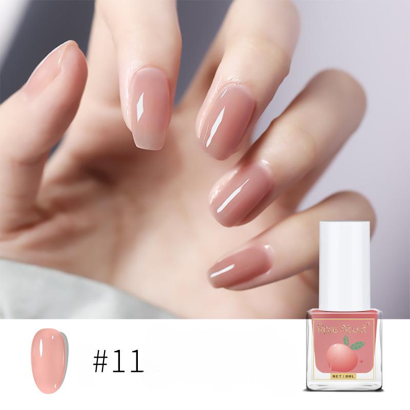 

Лак для ногтей на водной основе, прозрачный цвет, без запекания, долговечный, отрываемый, прозрачный глянцевый лак для ногтей 11