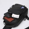 Bolso Cruzado de Color Sólido para Hombre Bolso de Hombro Oxford Bolso de Pecho de Gran Capacidad