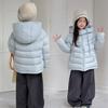 Export Girls' White Duck Down Hooded Thickened Down Jacket Winter New Children's Thick Warm Jacket