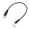 2.5mm to 3.5mm Audio Adapter 2.5mm Male to 3.5mm Female  Audio Converter Gold-Plated Audio Jack Connector for Headphone