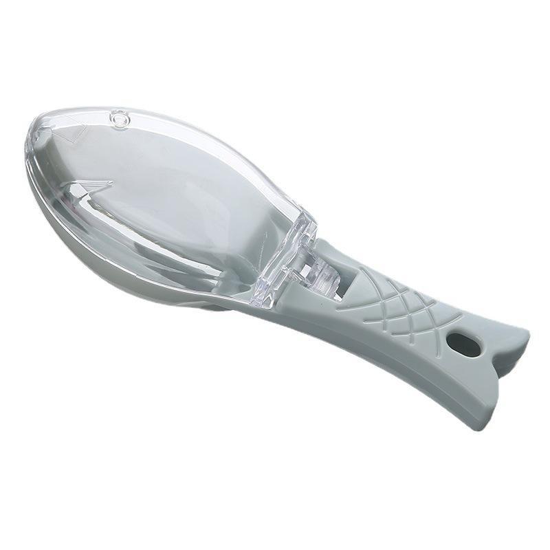 Kitchen Household Scale Scraper With Lid, Fish Scale Scraper, Manual Descaling, Brushing Of Fishing Tools