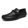Trendy Men's Flats Summer Casual Bean Bean Shoes Lightweight Breathable Vulcanized Shoes Versatile Male Loafers Zapatos Homme