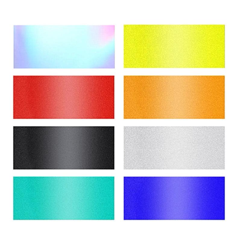 Creative Reflective Wheel Sticker with Strong Material Construction Night Visible for Car & Motorcycles Hub Decoration