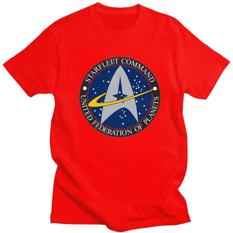 

Custom Male Treks Film T Shirt Short Sleeve Cotton Tshirt Trendy Tshirt Casual Star Tee Tops Plus Size Clothing S