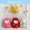 Girls Animal Print Waterproof Backpack Durable Nylon For Kindergarten School Daily Use