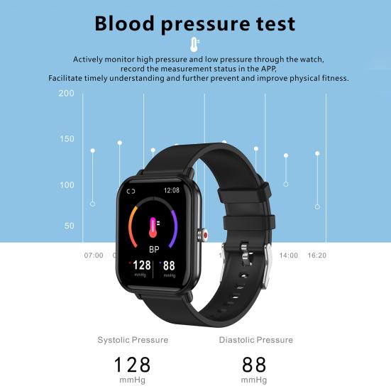 Q9Pro 1.7 Inch Multifunctional Large Touch Smart Watch Screen IP68 Waterproof Sport Bracelet
