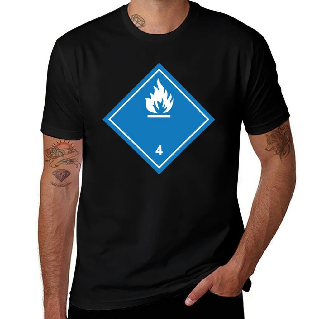 Dangerous When Wet Tshirt Minimalist Plain Crew Neck Tshirt