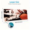 Basketball Match Color Mouse Pad Large Gaming Table Cushion Non-slip Laptop Tablet Big Mousepad XXL Mat Mini PC Playmat With Lock Edge