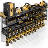 Iron Multifunctional Drill Rack Wall Mounted Electric Tool Rack Hand Drill Storage Rack Garage Screwdriver Organizer Tools