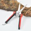 Stainless Steel Straight Head Pruning Shears for Garden, Fruit Picking, and Bonsai Trees