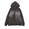 Women Long Sleeve Hooded V Neck Loose Pullovers Female Tops Solid Color Sweatshirts