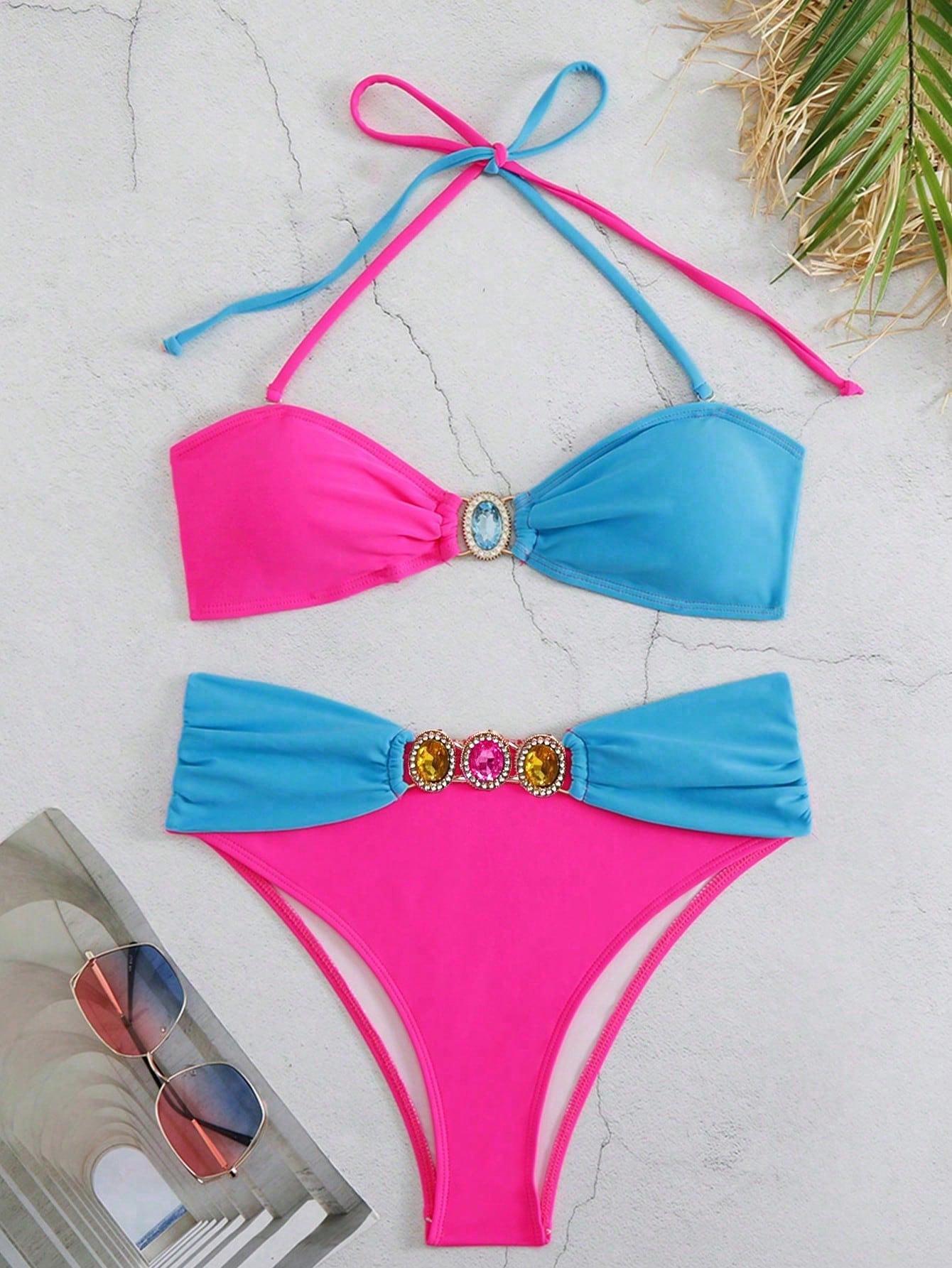 

Стильное женское бикини «Морская звезда» 2025 года с широкими бретелями Extra Large