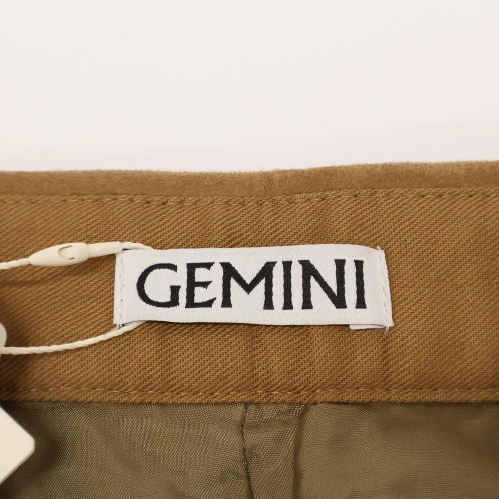 Gemini WGZ1041102A0014 Suede Shorts Bottoms F Camel beigeUsed