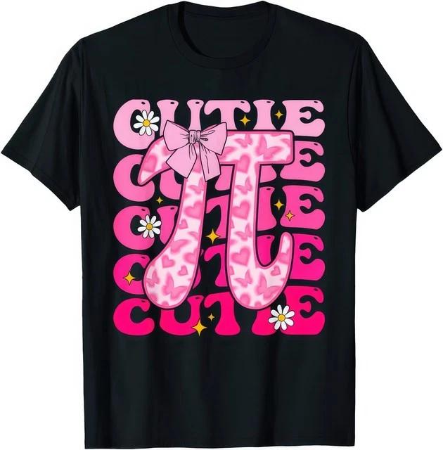 Pi Day Coquette Bow Cutie Pi Math Teacher Unisex Kids TShirt S
