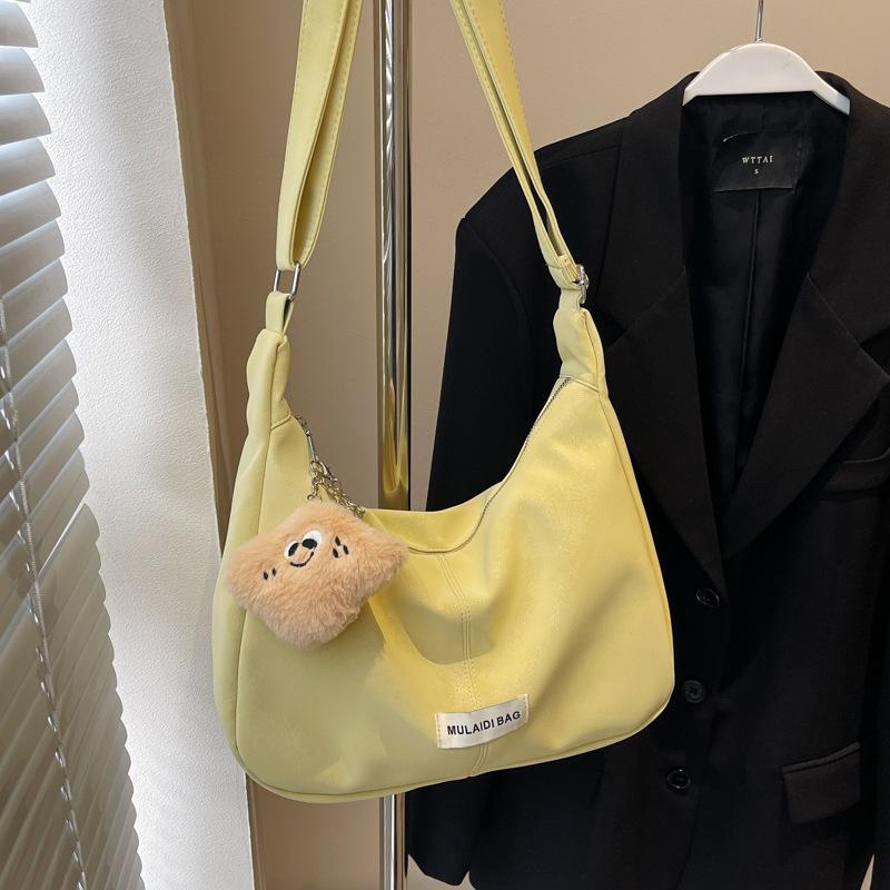 Large-capacity Fashionable and Textured Shoulder Bag Women's 2025 Spring New Niche Simple Ins Messenger Bag Tote Bag