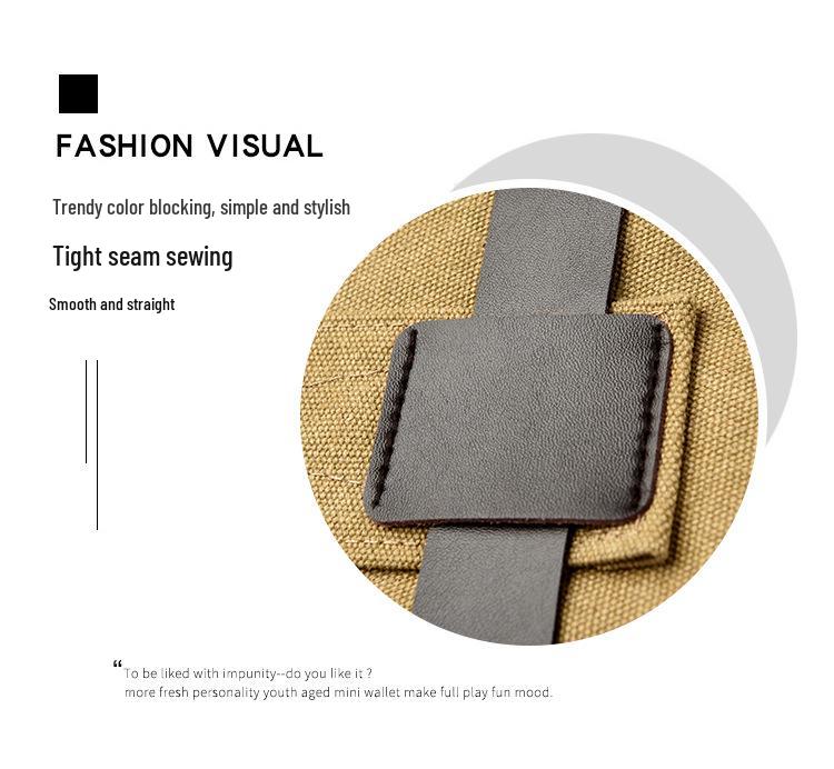 Pánská retro plátěná taška přes rameno v korejském stylu - Ležérní a praktická crossbody pro studenty