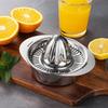 Manual Juicer Lemon Orange Squeezer Portable Hand Press Stainless Steel Citrus Juicer for Home Kitchen
