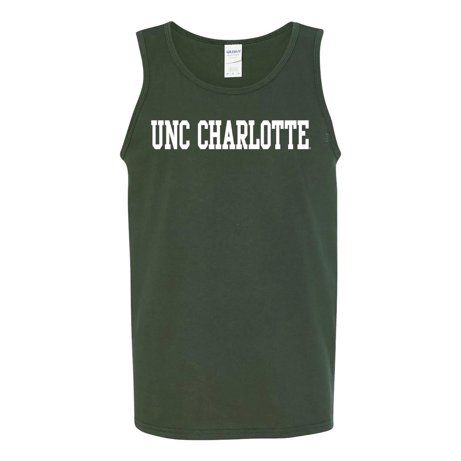 UNC Charlotte Forty-Niners Basic Block - NCAA University Tank Top 2XL