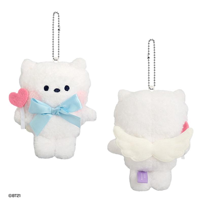 Oficiální plyšová klíčenka BTS BT21 [ANGEL]