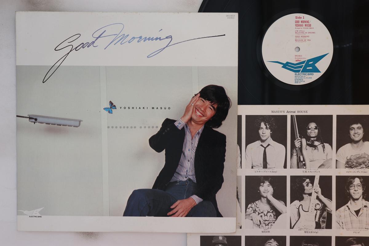 Виниловая пластинка YOSHIAKI MASUO Good Morning SKS8013 ELECTRIC BIRD 1979 Япония Джаз Б/у