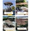 Outdoor Shade Cloth Practical Mesh Cover With Grommets For Garden Pergolas Plant Freeze Protections And Sunblocks