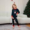 Christmas Family Matching Outfits Cute Santa Soft Loose Christmas Pyjamas Set Top+Pants Printed Adult Kids Loungewear Dad Mom