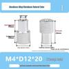National Standard Aluminum Knurled Hand-Twist Nut M3-M10