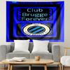Club Brugge K V Print Tapestry, Lightweight Wall Hanging, for Bedroom, Dorm, Living Room, Home Art Decor, Birthday Christmas Gift for Friends