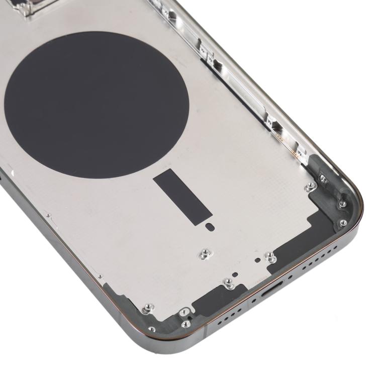 Back Housing Cover with SIM Card Tray & Side  Keys & Camera Lens for iPhone 13 Pro Max