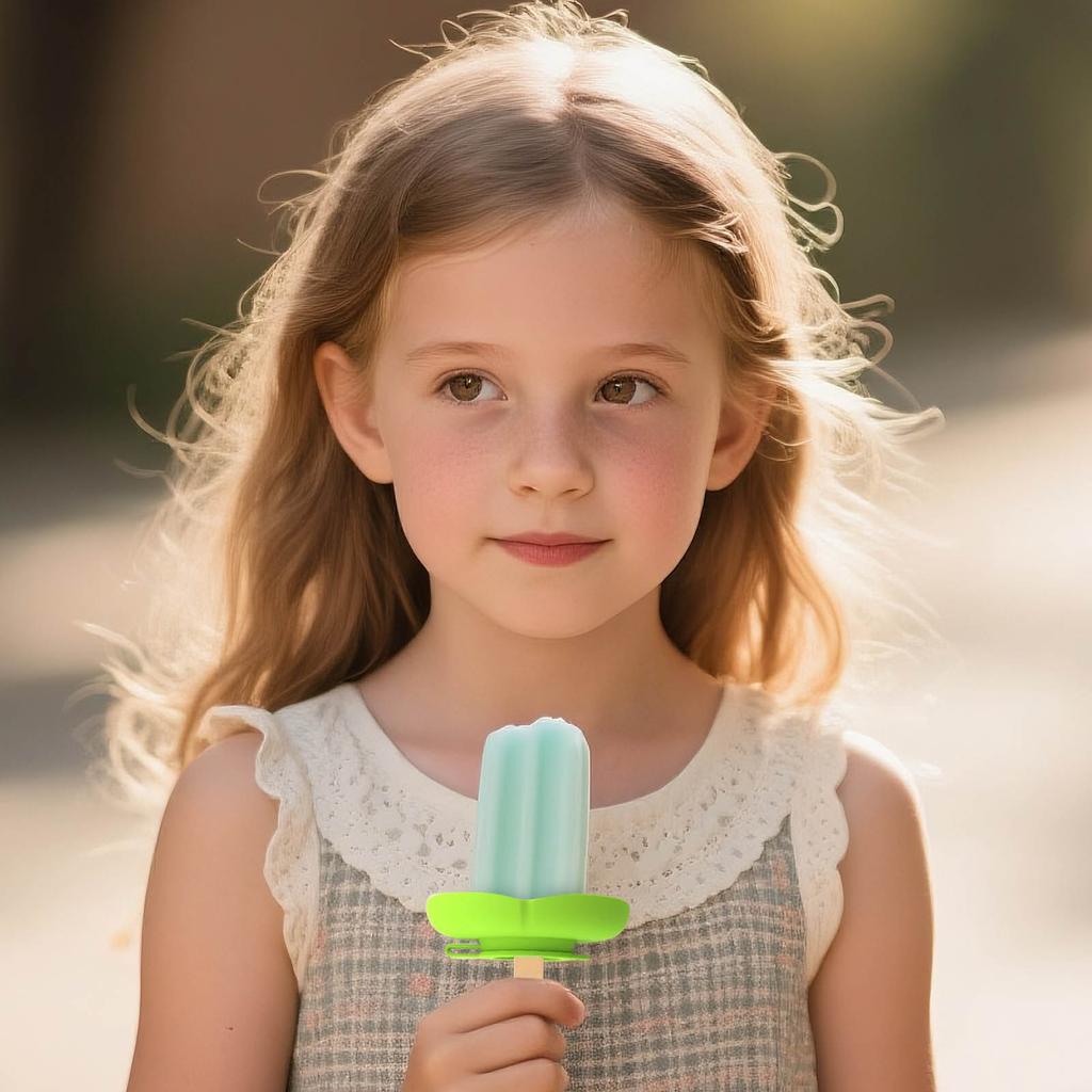 Silicone Popsicle Leak-proof Rack, Ice Cream Rack For Kids To Handle Melted Cold Food, Reusable For Party Families