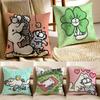 Cute Funny Art SSimons Cat Cushion Cover Pillowcase Antidustmite Living Room Sofa Decor Cushion Room