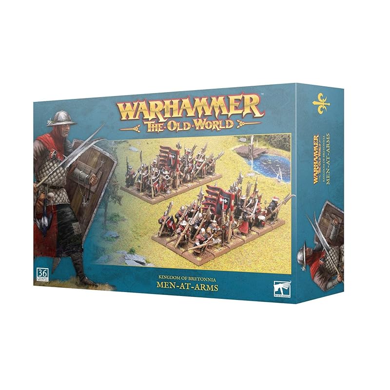 

warhammer old world - Королевство Бретонь Пехотинцы, 44-06
