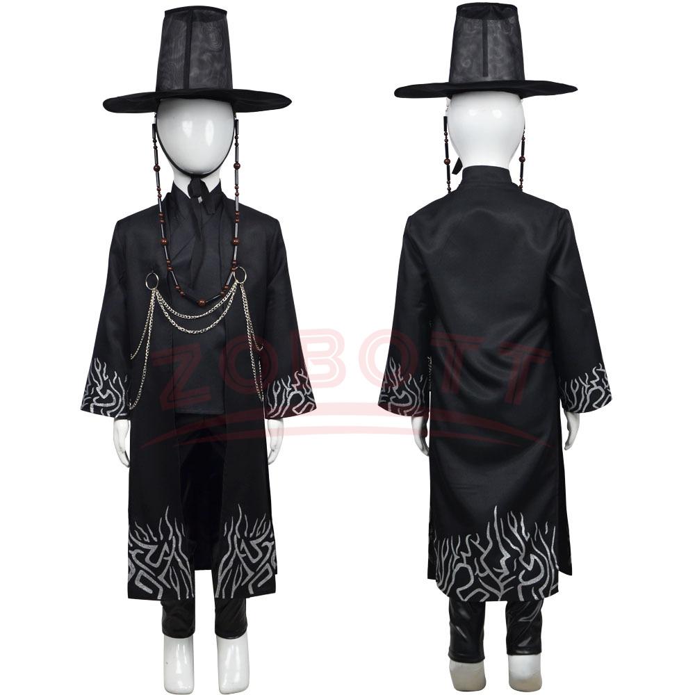 Movie Boys Role Play Props Party Cosplay for K-POP Demon Hunters Boys Jinu Halloween Party Cosplay Costume Mira Rumi Zoey Outfit