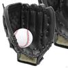 2 X Baseballhandschuhe mit Ball Ausrüstung, Sport Handfänger, Infield Pitcher Handschuhe,