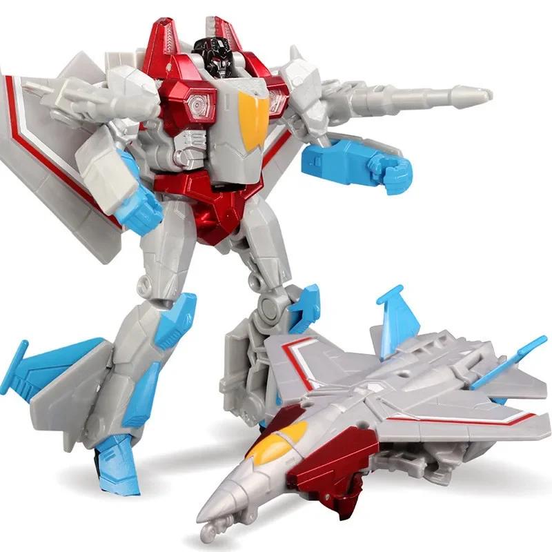 13CM Plastic Transformation Robot Cars Model Toys Kid Classic Robot Car Toys Action & Toy Figures Plastic Education Toys