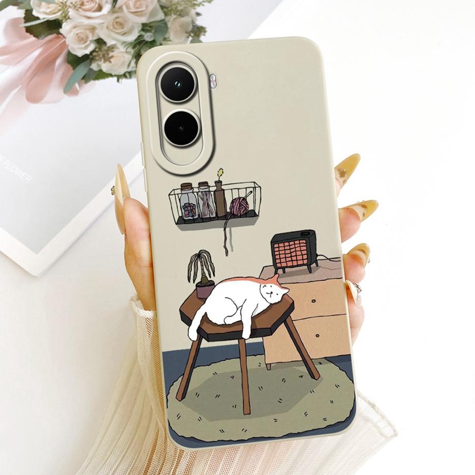 For Xiaomi Poco M7 4G Case Cute Dinosaur Astronaut Painted Cover Soft Silicone Phone Case For Xiaomi Poco M7 Plus M7Plus 5G Bags