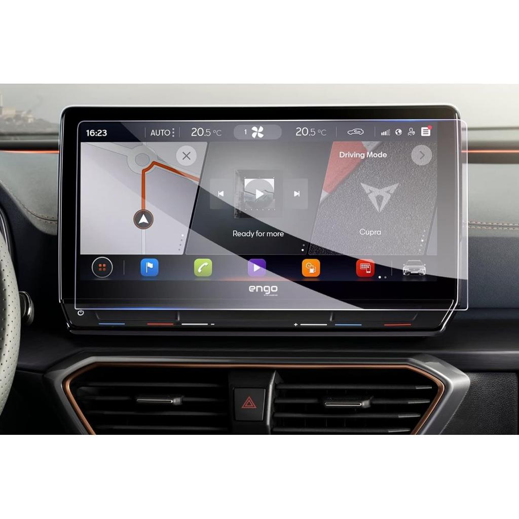 

For Cupra Formentor 12 inch Multimedia Screen Protector Transparent чистий