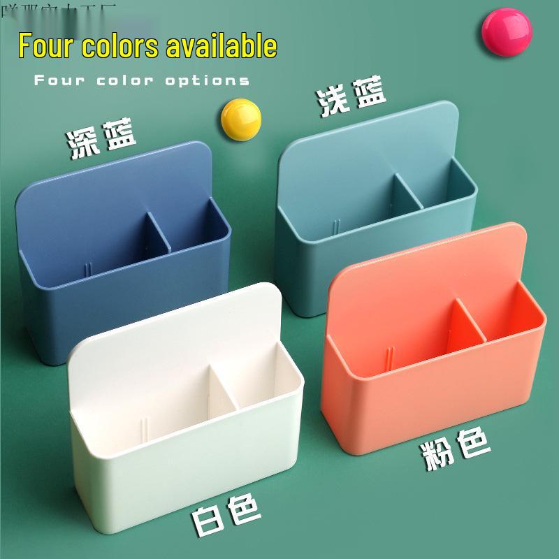 Large Capacity Magnetic Pen Holder for Whiteboards & Chalkboards, Wall-Mounted & Hangable.