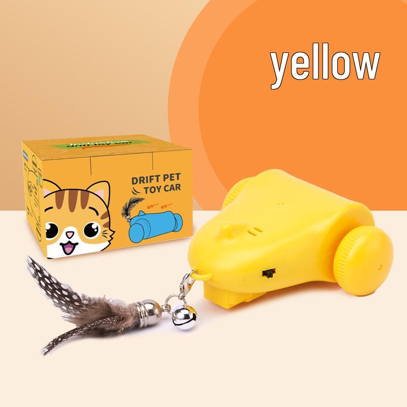 Интерактивная электрическая игрушка-мышь для кошек с интеллектуальным сенсором