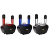 Bluetooth Karaoke Speaker Portable Colorful Light Karaoke Machine Set with 2 Wireless Mic for Party