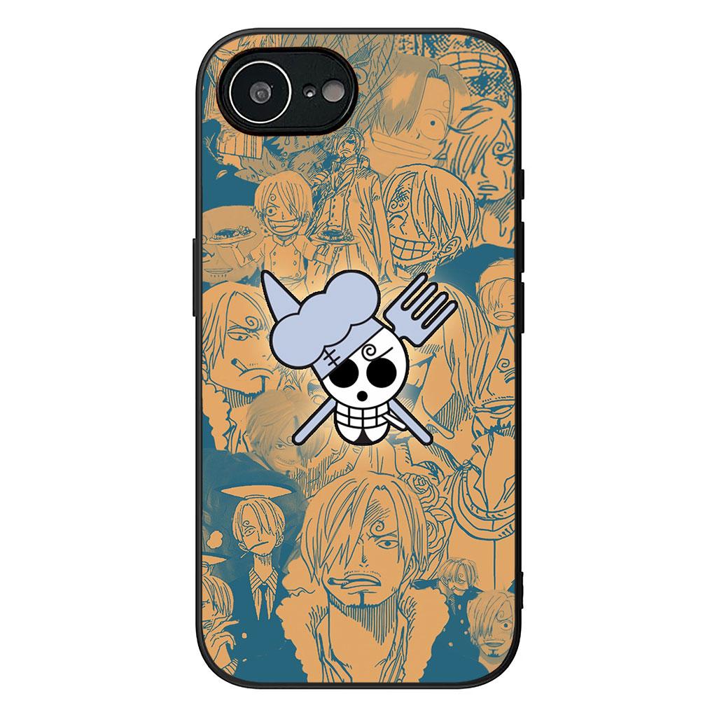 Roronoa Zoro One Pieces Luffy Sanji Phone Cover for Apple iPhone 16 15 14 Plus 13 12 Mini 17 Pro Max + ProMax 16E Air Case