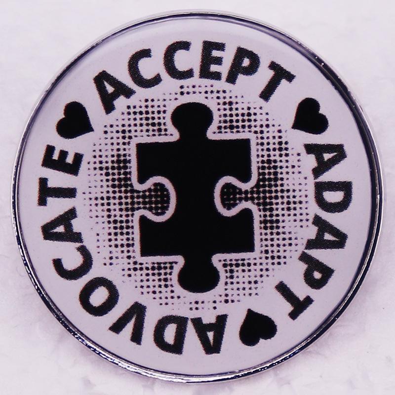 

Adaptable Promotion Brooch Button Badge Puzzle