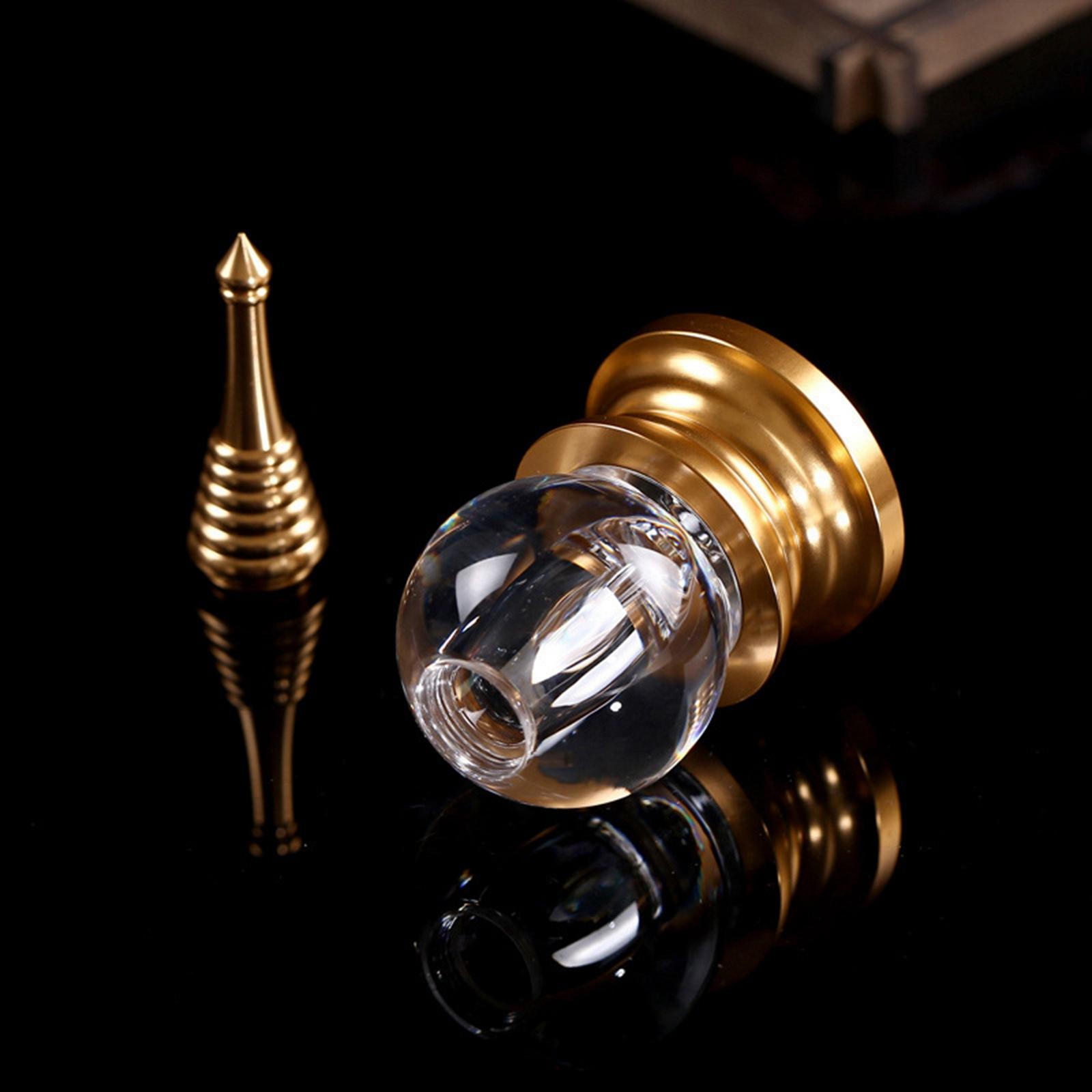 

Small Stupa Alloy Crystal Pagoda Sculpture Statue Buddhism Supplies