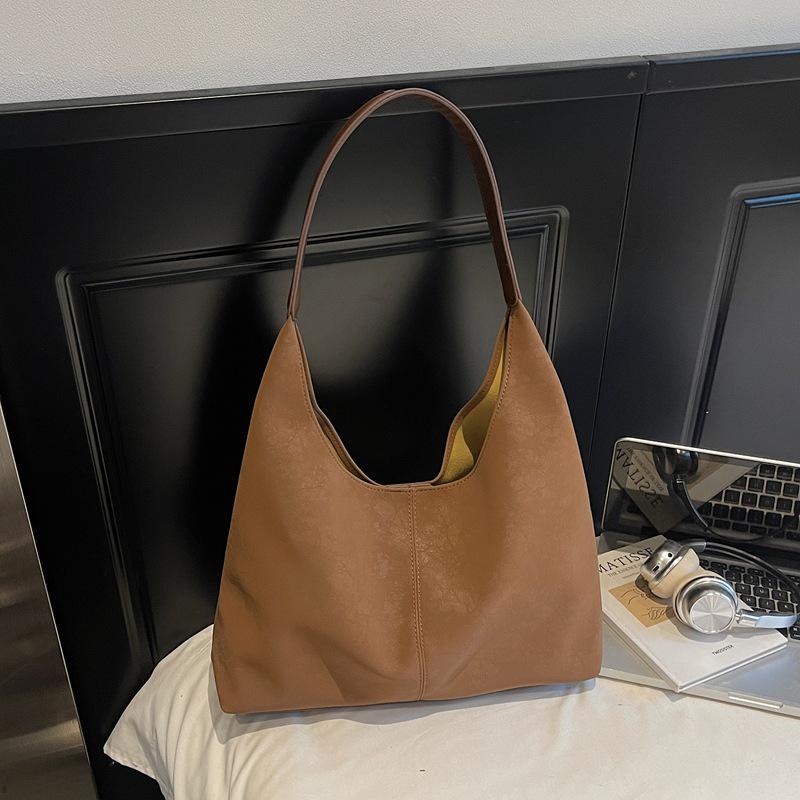 

Стильная женская сумка-тоут большой вместимости: Универсальная осенне-зимняя модная наплечная сумка 37*12*36 хаки