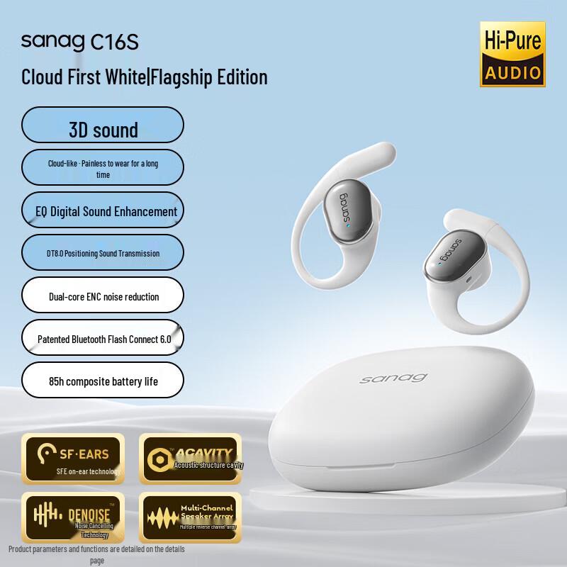 

Senna Open-Ear True Wireless Earbuds