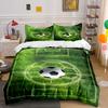 Soccer Ball On Field. Bedding Sets Duvet Cover Sets Duvet Covers Pillowcases(1*Duvet Cover 2*Pillowcases Without Duvet Insert)
